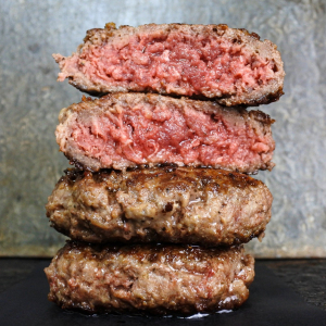 Dry aged Blonde Aquitaine burger