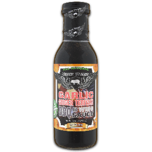Croix Valley Garlic Ginger Teriyaki BBQ & Wing Sauce -fles 354g