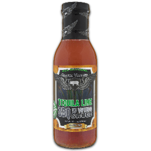 Croix Valley Tequila Lime BBQ & Wings Sauce -fles 354g