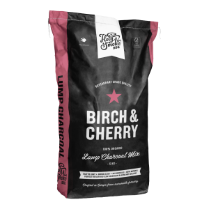 Holy smoke BBQ birch/cherry lump houtskool