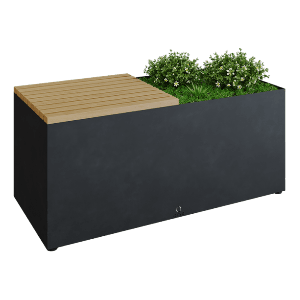 OFYR Herb Garden Bench Black