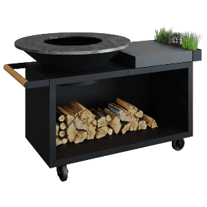 OFYR Island Black 100 PRO Donker Grijs Keramiek