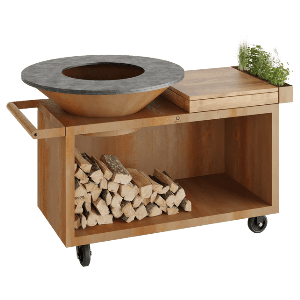 OFYR Island Corten 100 PRO Teak Hout