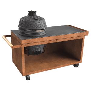 OFYR Kamado Table Corten 150 PRO+ Corten Donker Grijs Keramiek