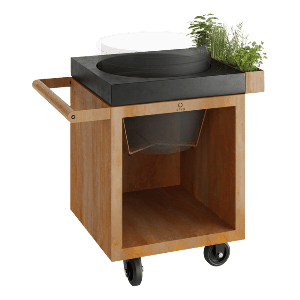 OFYR Kamado Table Corten 65 PRO Beton BGE