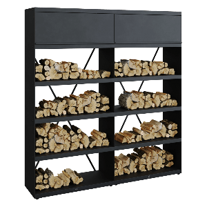 OFYR Wood Storage Black 200