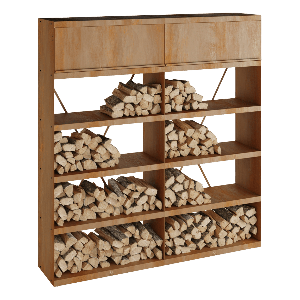 OFYR Wood Storage Corten 200