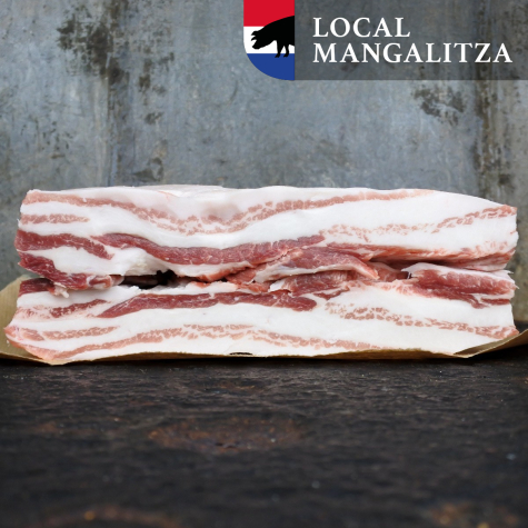 Buikspek zonder zwoerd Mangalitza