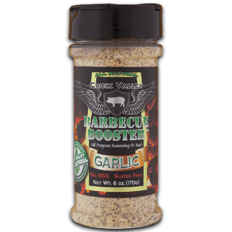 Croix Valley Garlic Barbecue Booster -strooibus 170g