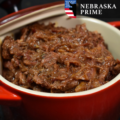 Loaded Korean short ribs