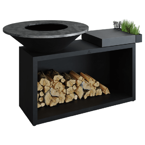 OFYR Island Black 100 Donker Grijs Keramiek