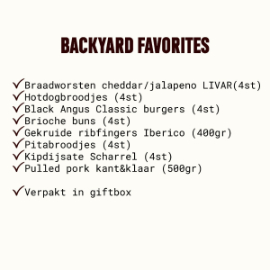 Backyard Favorites