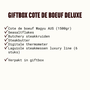 GIFTBOX Cote du Boeuf Deluxe