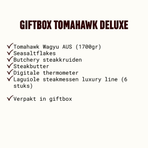 GIFTBOX Tomahawk Deluxe