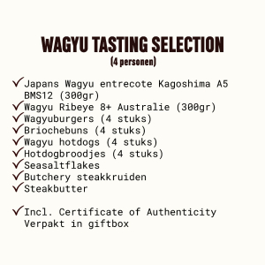 Wagyu Tasting Selection (4 p)