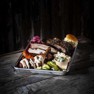 Holy smoke BBQ aluminium tray groot