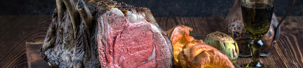 4 bone holiday ribeye roast
