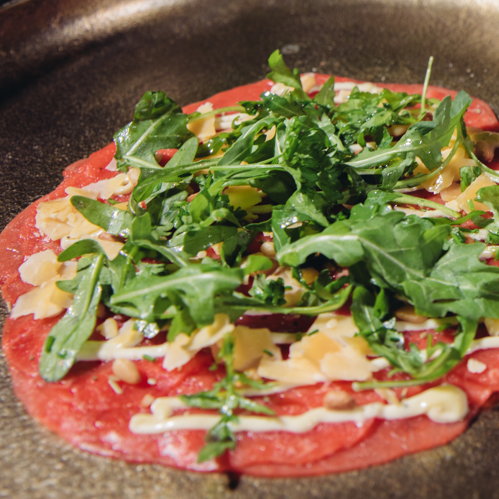 Twee manieren om carpaccio te serveren