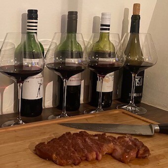 Wagyu en Wijn