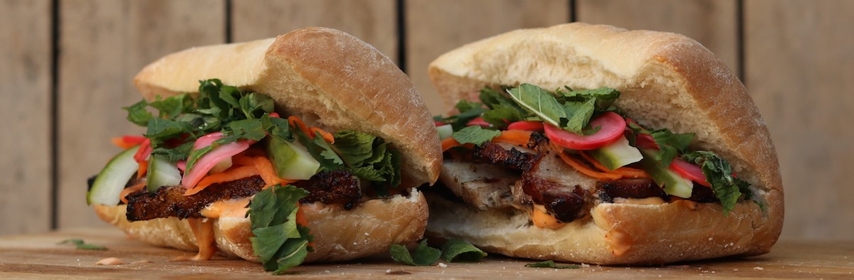 Broodje Banh Mi van de BBQ