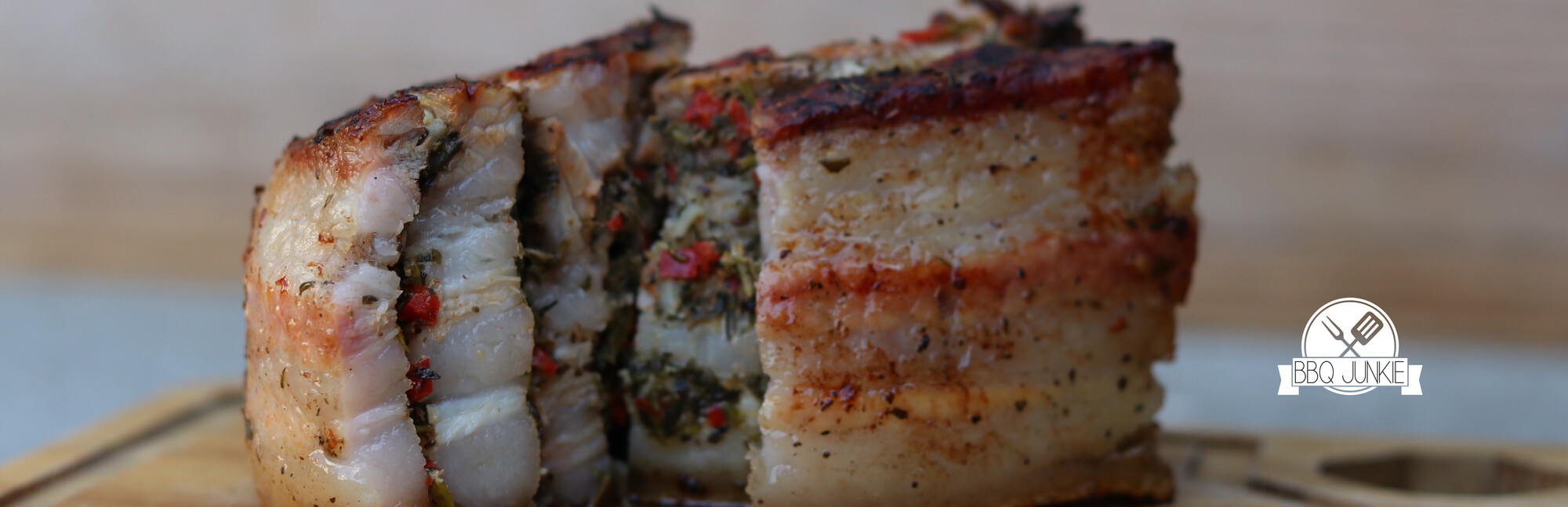 Porchetta Pinwheels van LIVAR speklappen