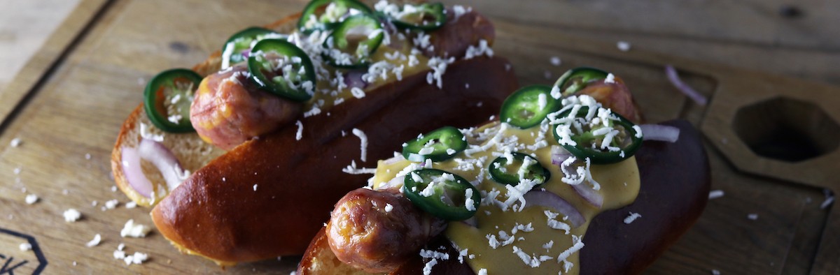 Cheddar Jalapeno Hotdogs