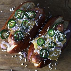 Cheddar Jalapeno Hotdogs