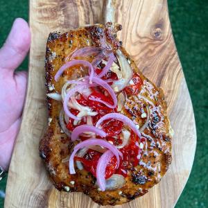 Cote du Pork met Hot Honey