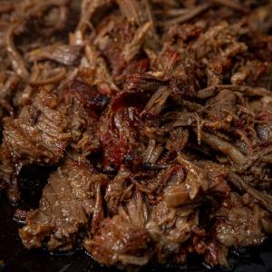Pulled beef  van chuck roast
