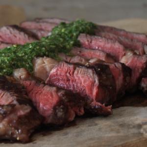 Ribeye met salsa verde