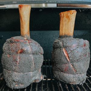 Smoked beefhammer met Guinness