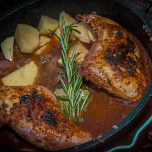 Wildstoof van ree en konijn