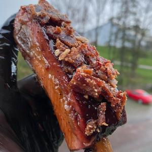Stroopwafel Ribs St. Louis Style