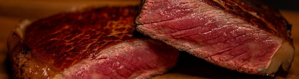 Dry aged entrecote van de planha