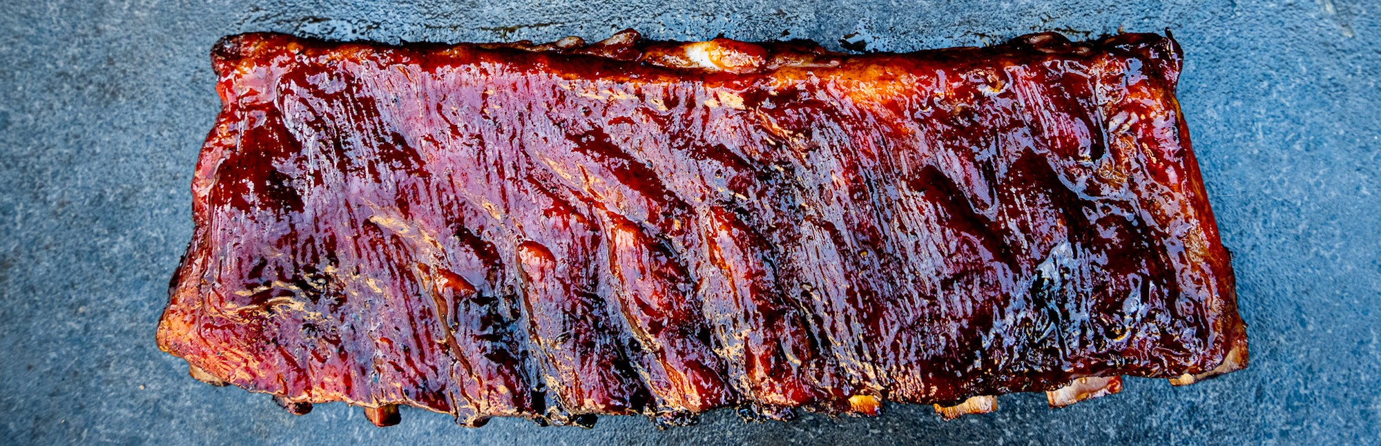 Ginger glazed St. Louis Ribs