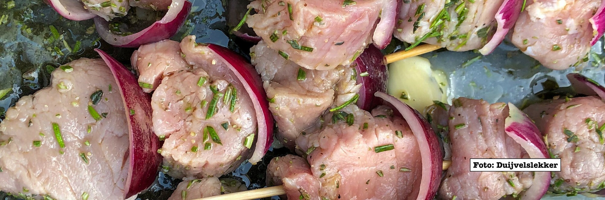 Souvlaki met huisgemaakte pita en tzaziki