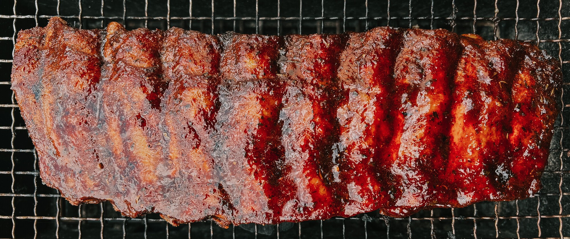Iberico ribs met cola BBQ saus
