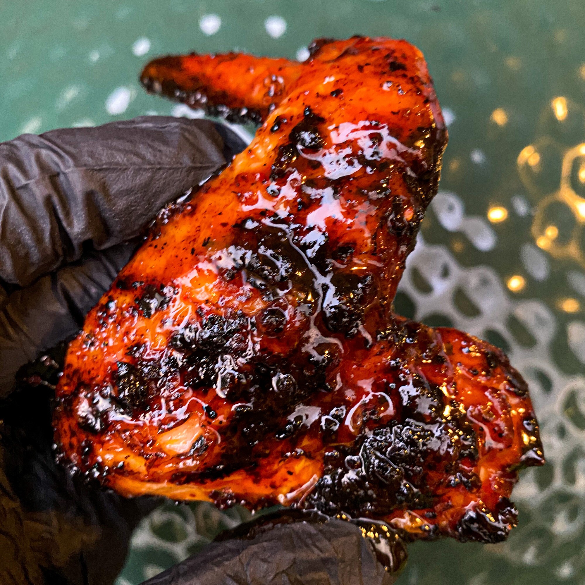 Croix Valley Garlic Ginger Teriyaki BBQ & Wing Sauce -fles 354g