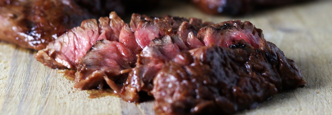 Koreaans gemarineerde outside skirt steak