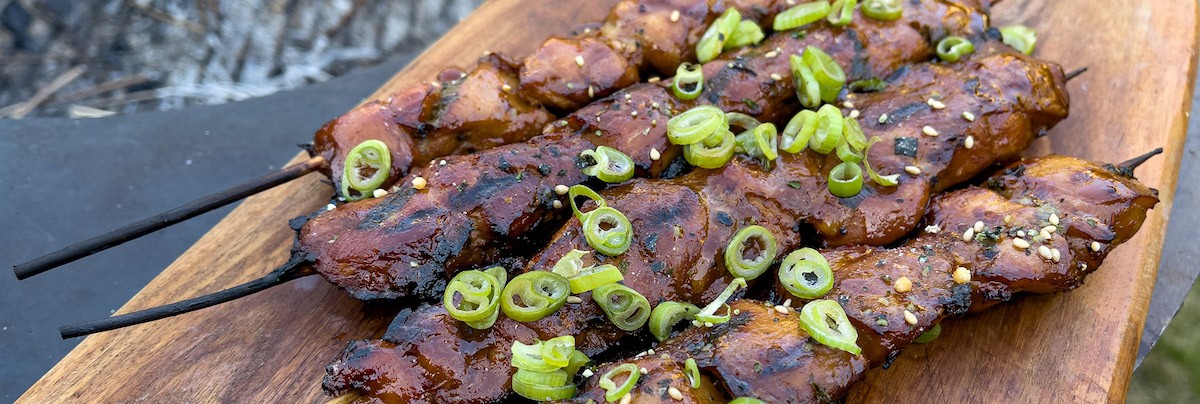 Koreaanse kipspiesjes