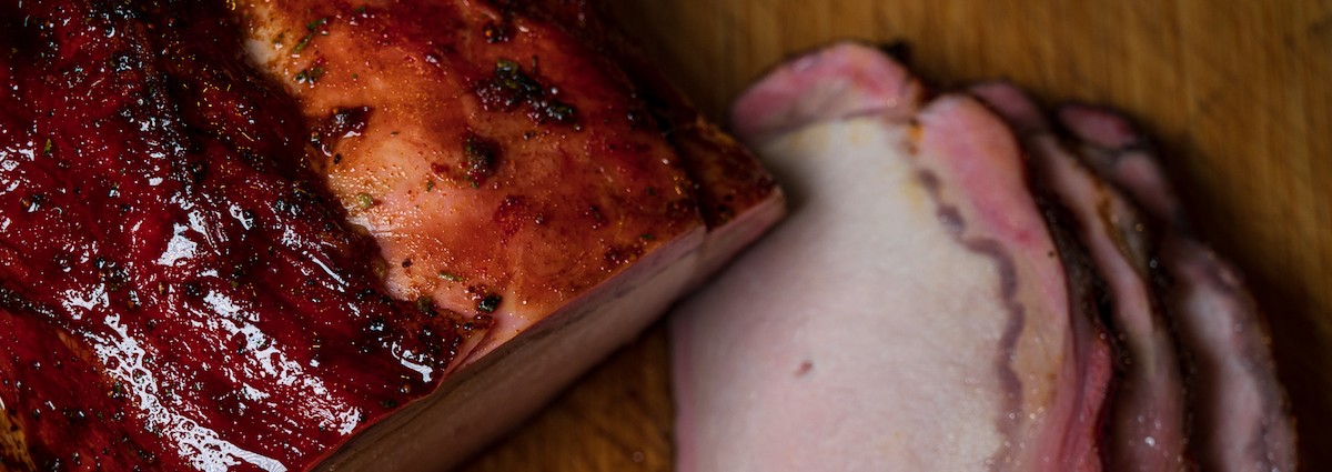 Varkens Ribeye Roast van de BBQ