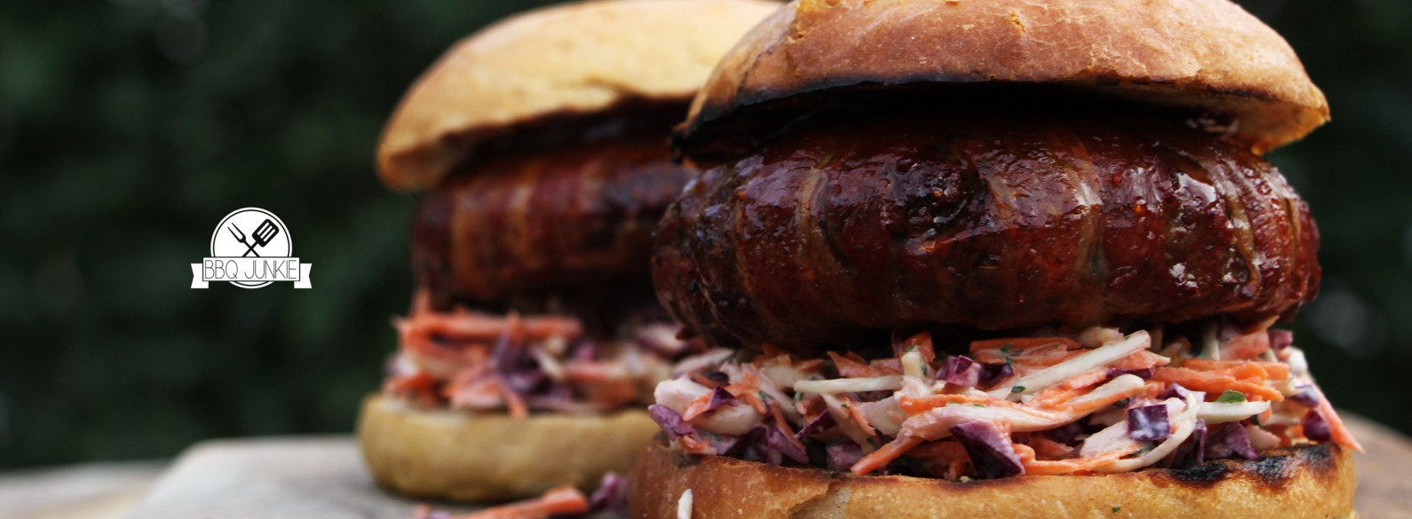 Moink Burgers met homemade Coleslaw van BBQ Junkie