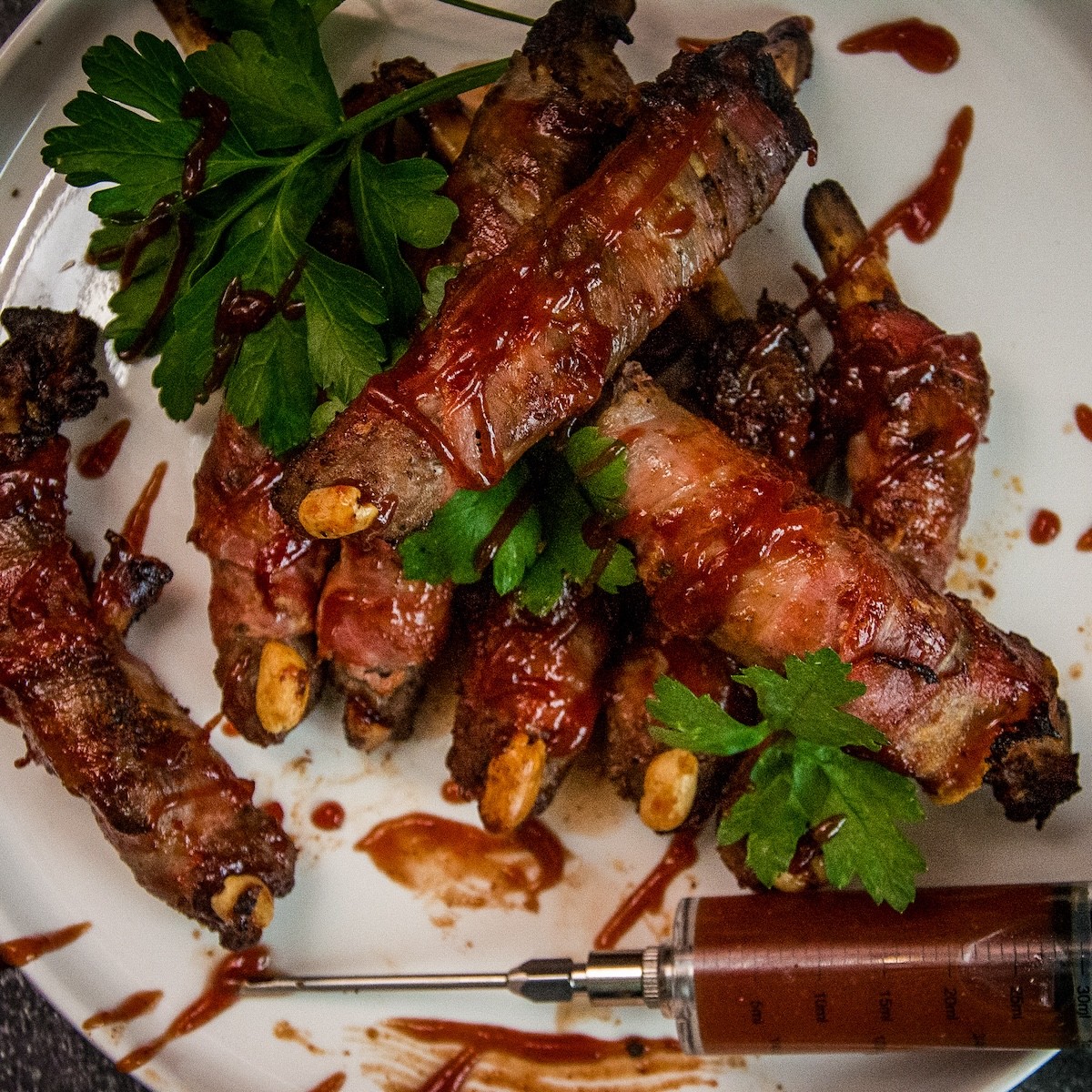 Croix Valley Garlic Ginger Teriyaki BBQ & Wing Sauce -fles 354g