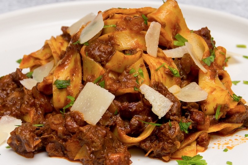 Wagyu brisket ragu pasta