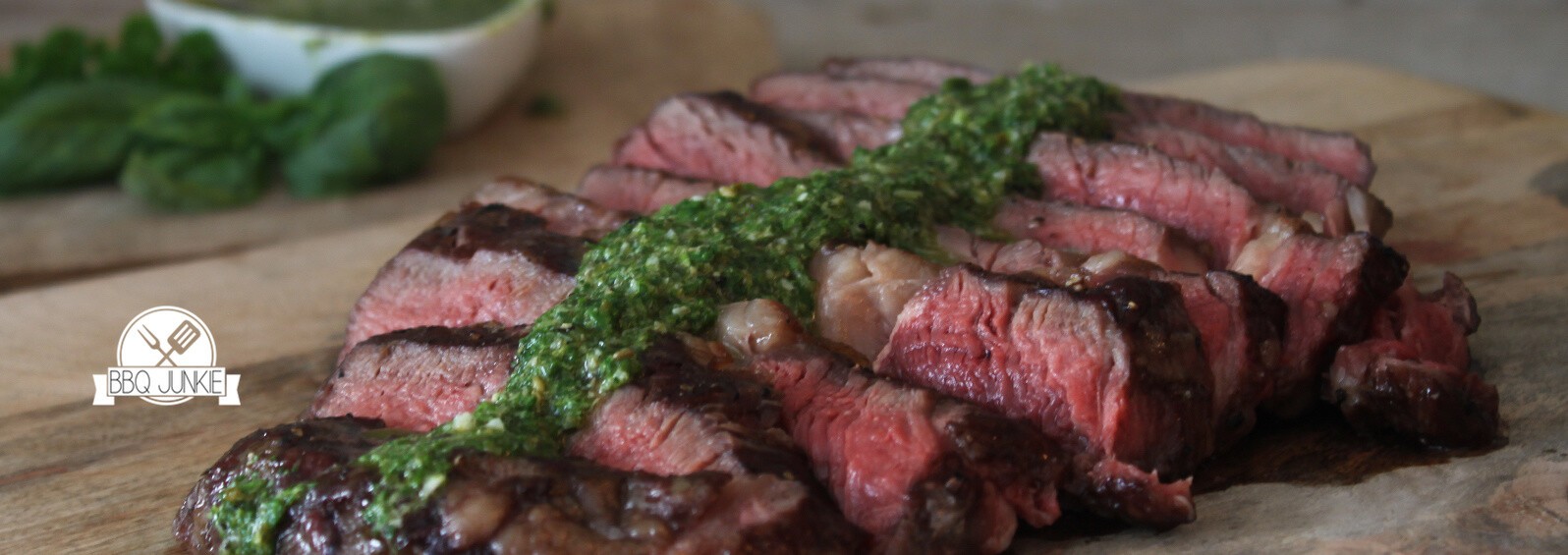 Ribeye met salsa verde