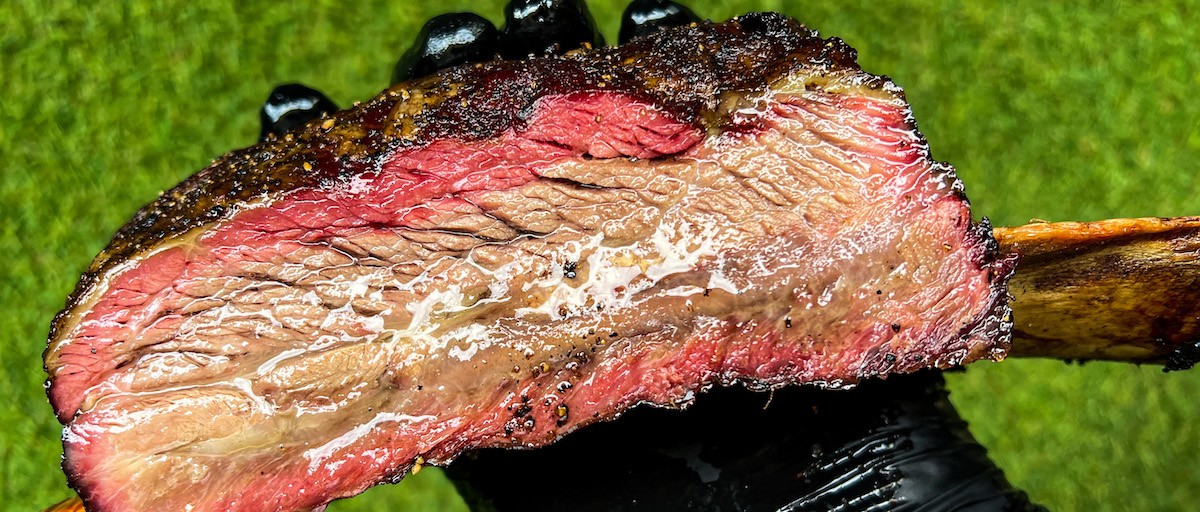 Smoked short ribs met beef tallow