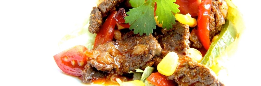 Tex Mex Tortillas met Skirt Steak (The Man With The Pan)