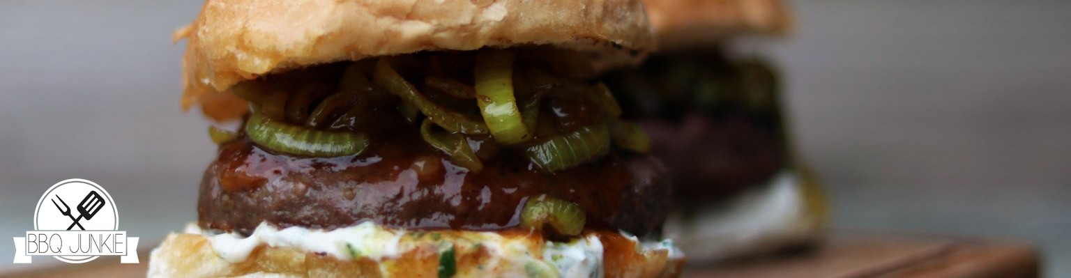 Tikka masala burger met Raita
